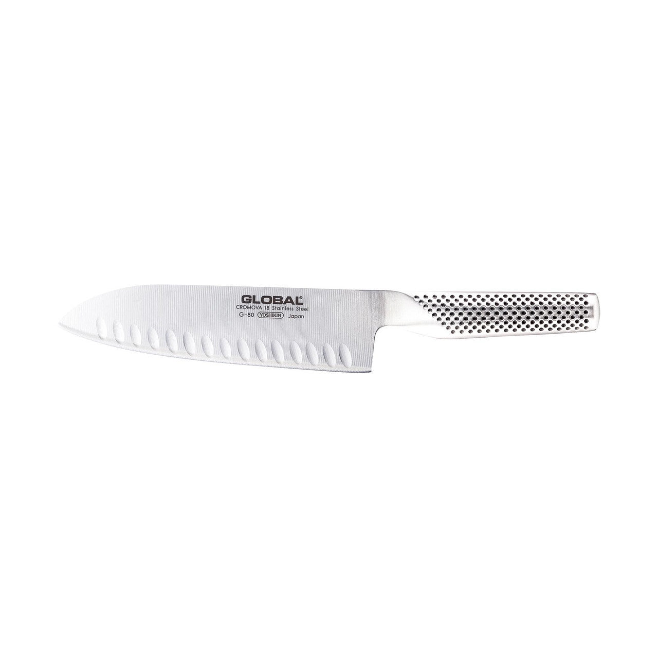 Global 18cm Fluted Santoku