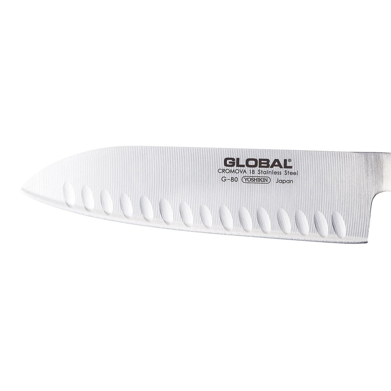 Global 18cm Fluted Santoku