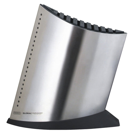 Global Ship Shape Knife Block Stainless Steel