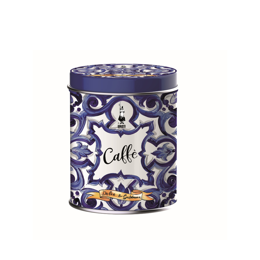 Bialetti Dolce&Gabbana Perfetto Blu Coffee + Tin