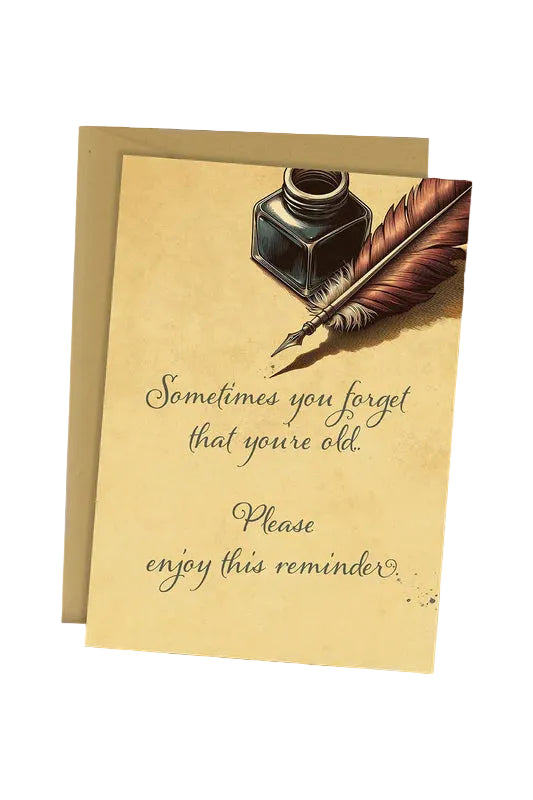 Card It's Your Birthday Reminder