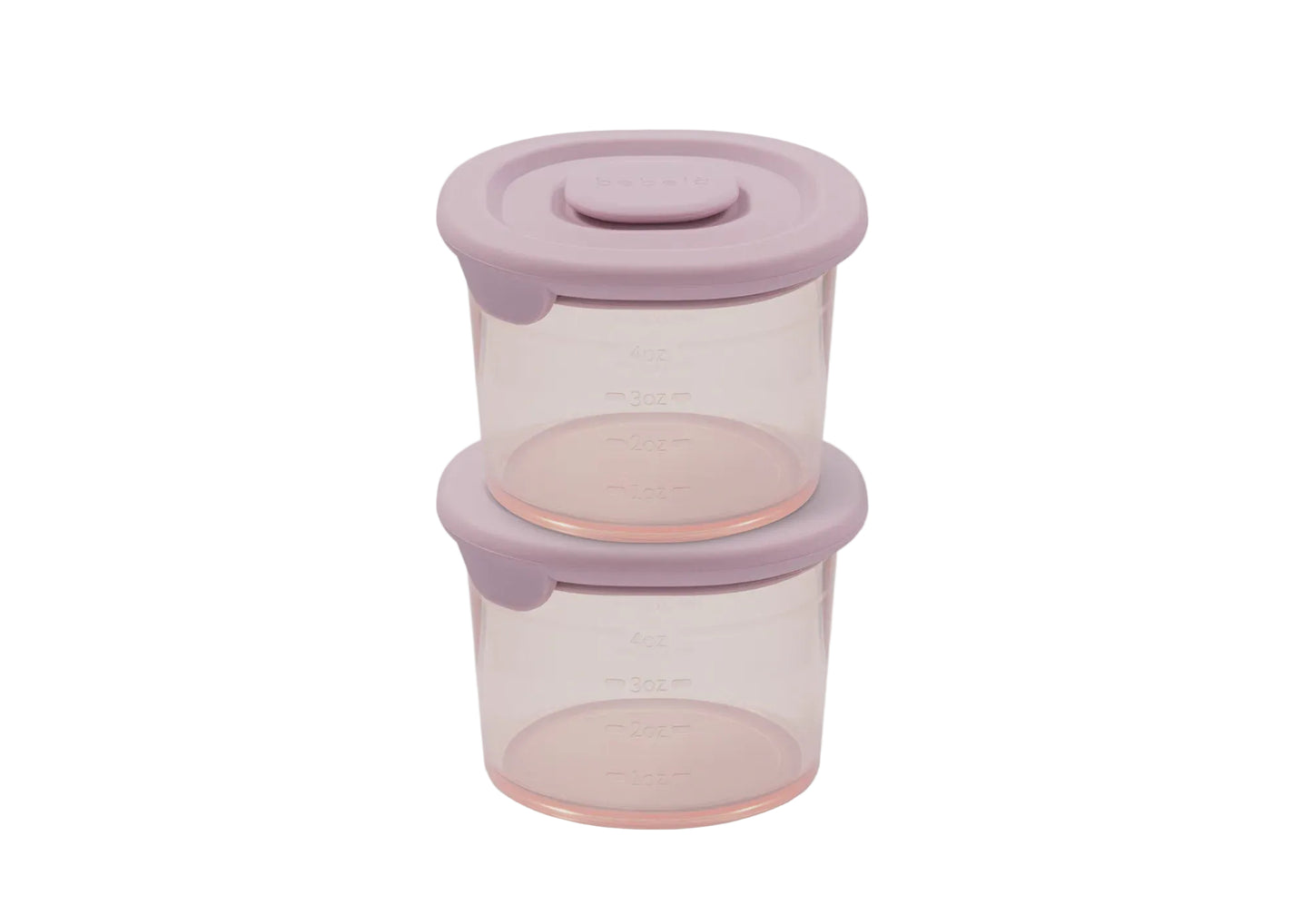 Baby Food Jar 125ml Set2 Mauve