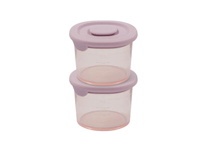 Baby Food Jar 125ml Set2 Mauve