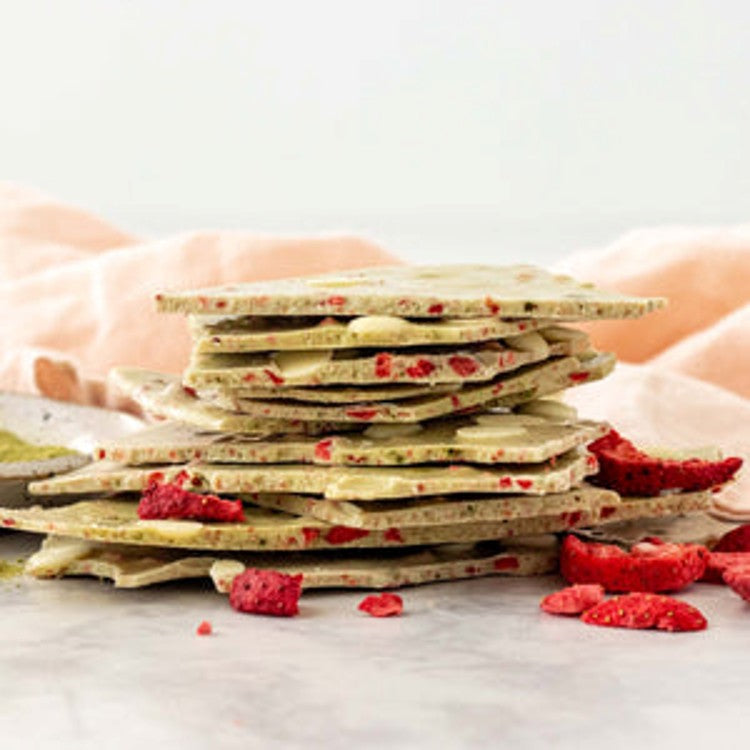 Bark Strawberry Matcha