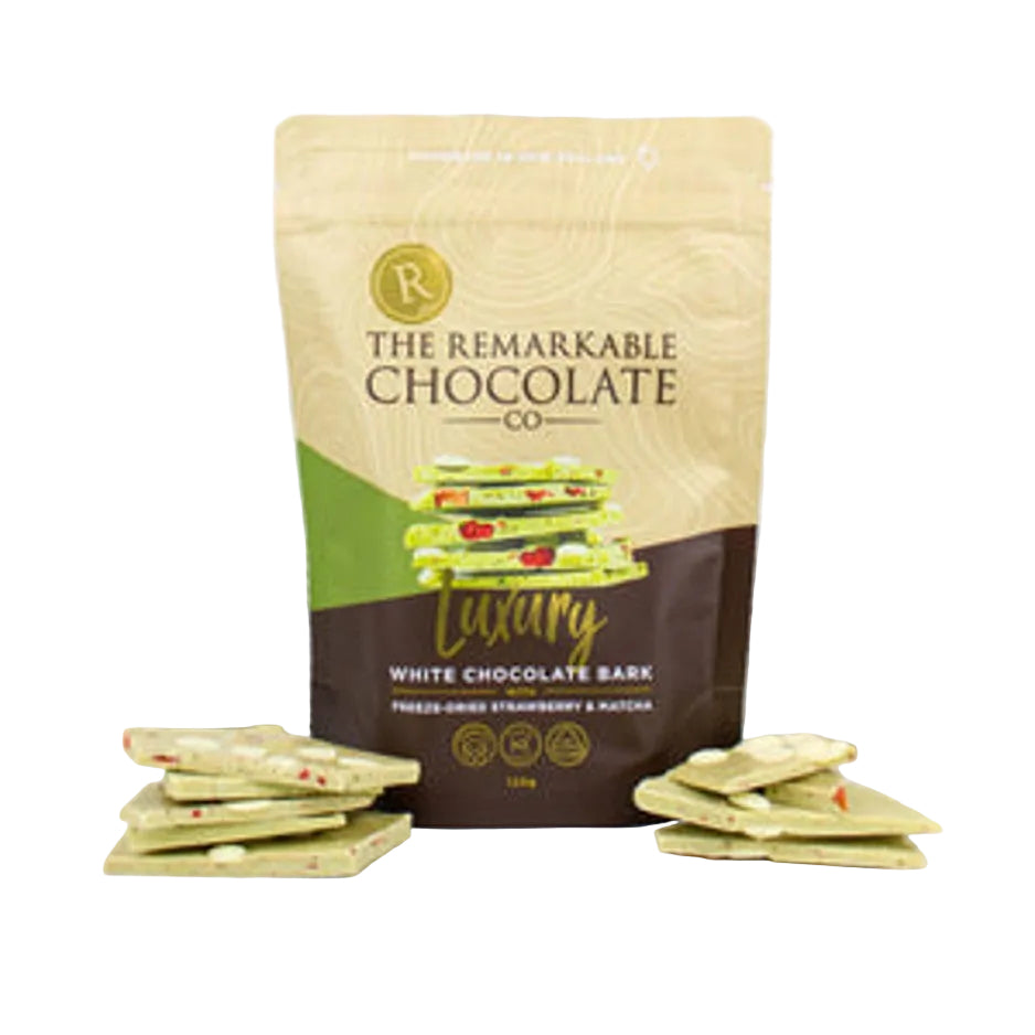 Bark Strawberry Matcha