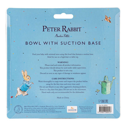 Peter Rabbit Bowl with Suction Base