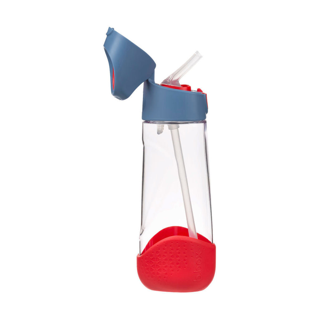 Tritan Straw Bottle 600ml Blue Blaze