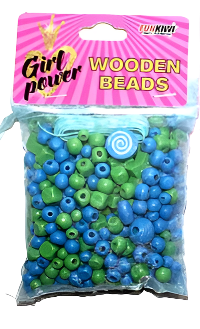 Girl Power Beads Blue/Green