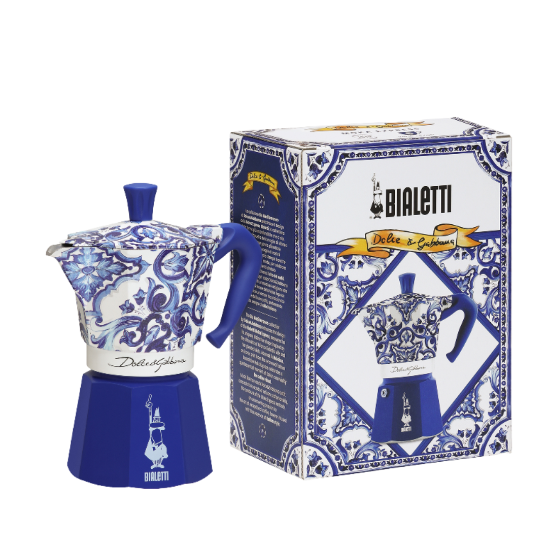 Bialetti x Dolce&Gabbana Moka Blu 6 Cup