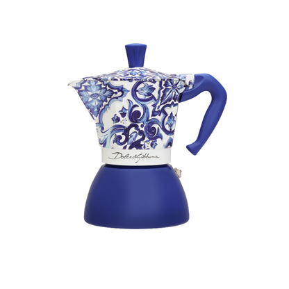 Bialetti x Dolce&Gabbana Moka Induction Blu 6 Cup