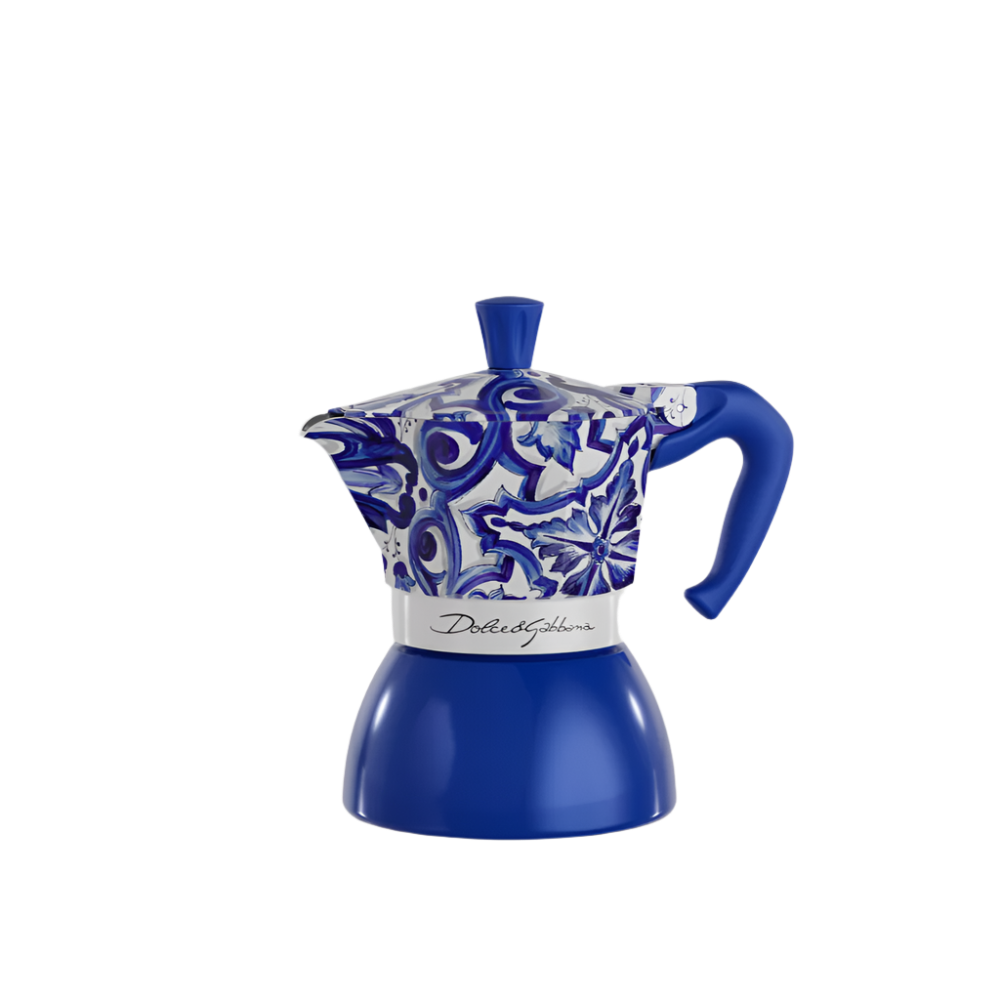 Bialetti x Dolce&Gabbana Moka Induction Blu 6 Cup