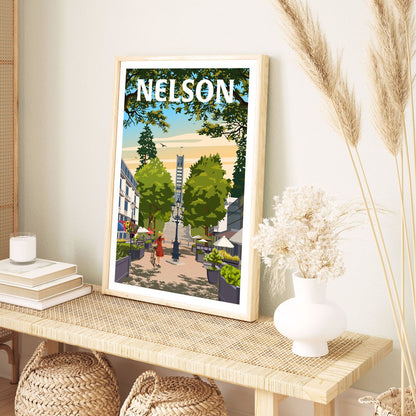 A4 Print Nelson Trafalgar Street