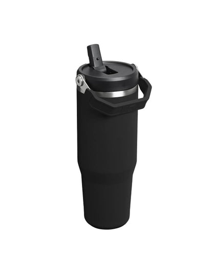 The Ice Flow Flip Straw 30oz Black