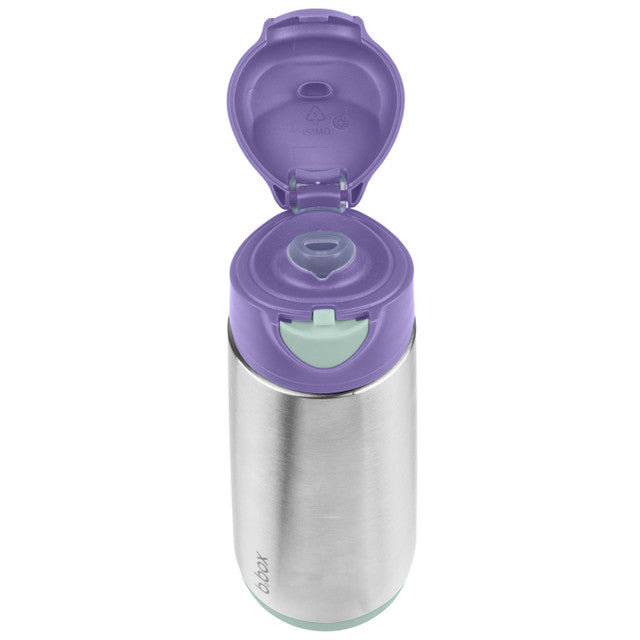 Insulated Spout Bottle 500ml - Lilac Pop