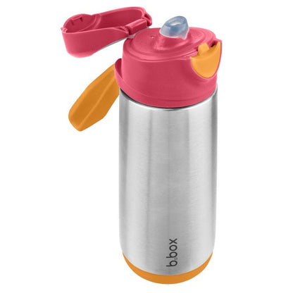 Insulated Spout Bottle 500ml - Strawberry Shake