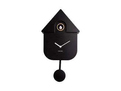 Modern Cuckoo Clock Black