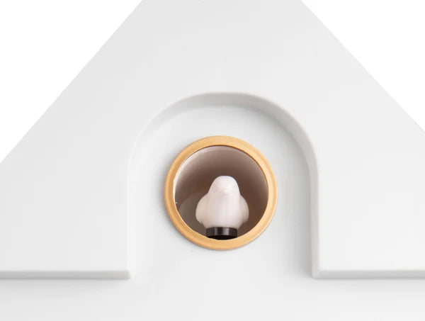 Modern Cuckoo Clock White