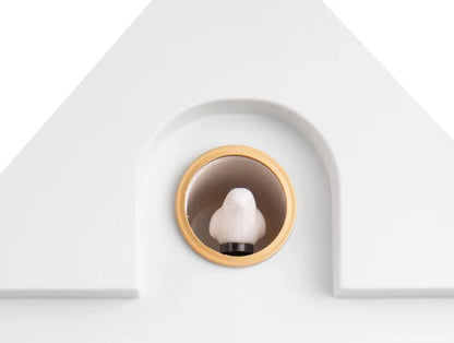 Modern Cuckoo Clock White