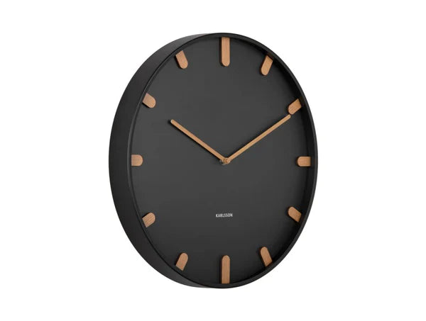 Grace Wall Clock Black