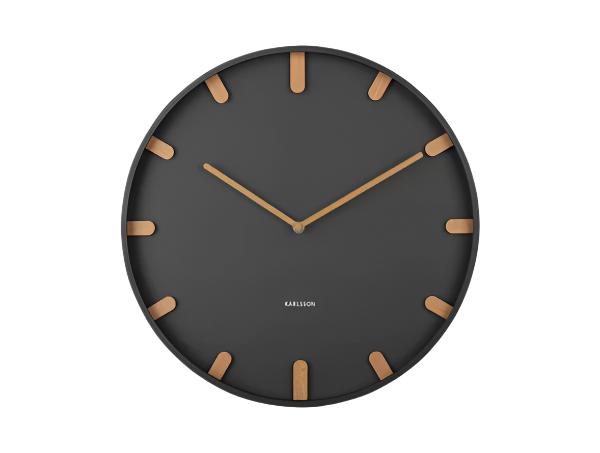 Grace Wall Clock Black