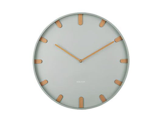 Grace Wall Clock Grayed Jade