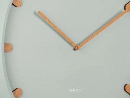 Grace Wall Clock Grayed Jade