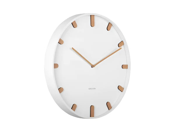 Grace Wall Clock White