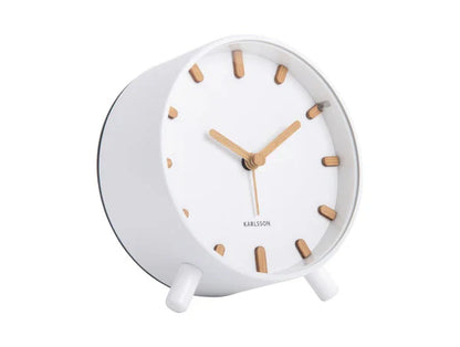 Grace Alarm Clock White