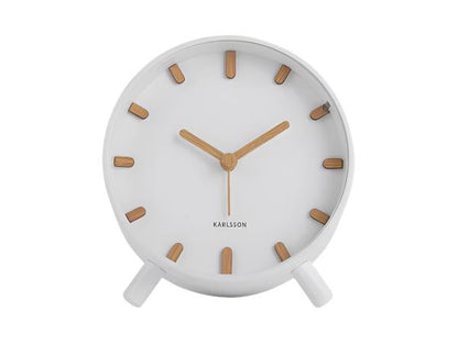 Grace Alarm Clock White