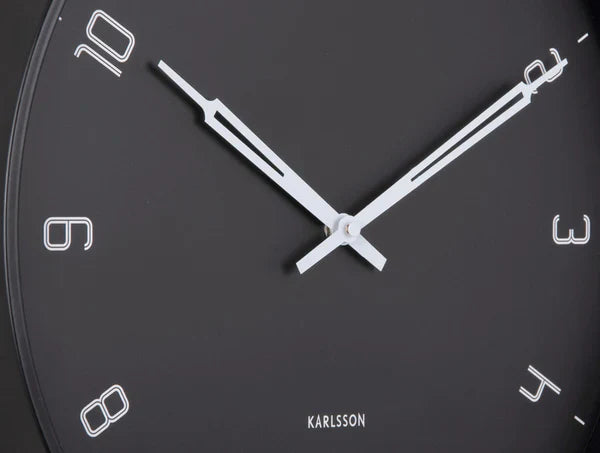 Stark Wall Clock Black