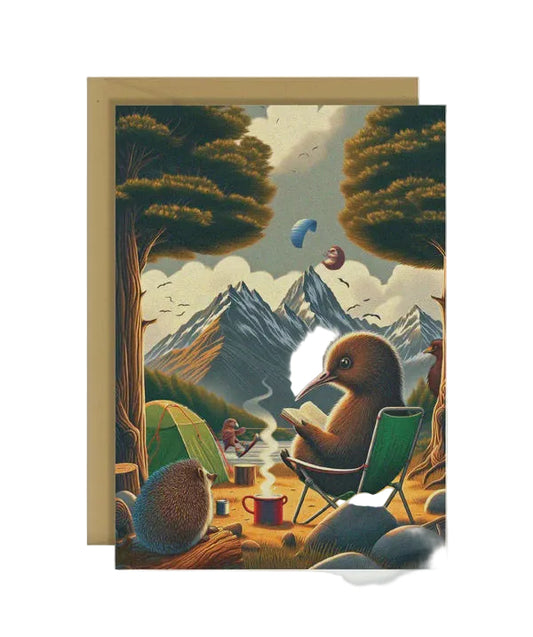 Card Travellin' On Campsite