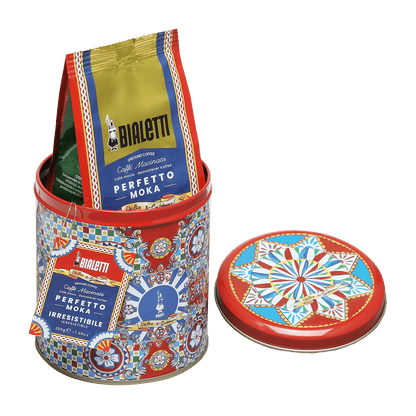 Bialetti Dolce&Gabbana Perfetto Coffee + Tin