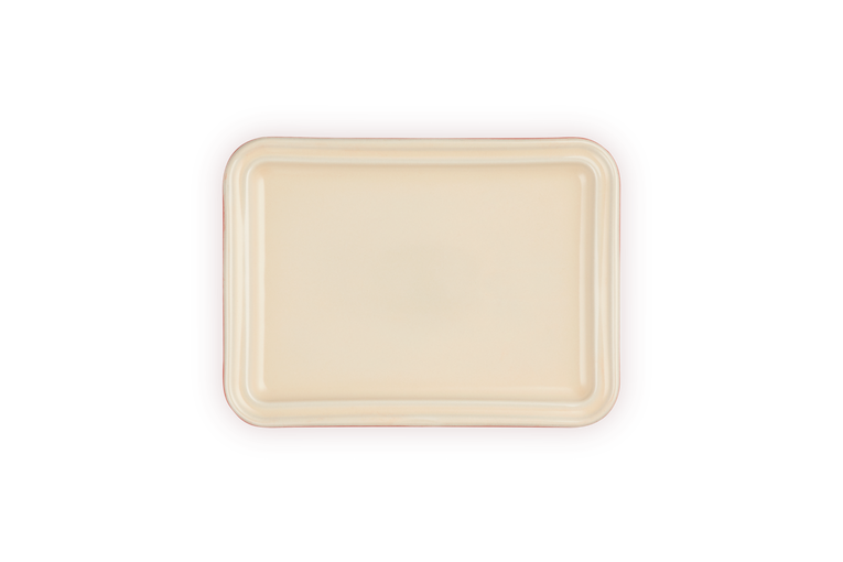 LC Butter Dish Cerise