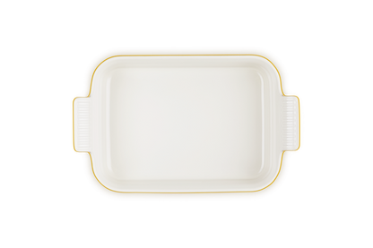 Heritage Rect Dish 32cm Nectar