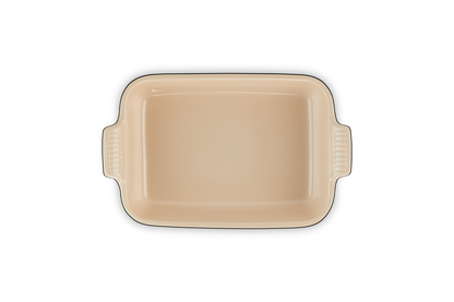 Heritage Rect Dish 26cm Satin Black