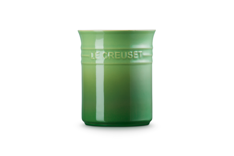 Small Utensil Jar Bamboo Green