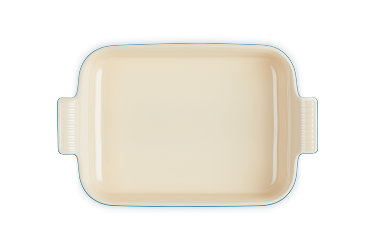 Heritage Rect Dish 32cm Azure Blue