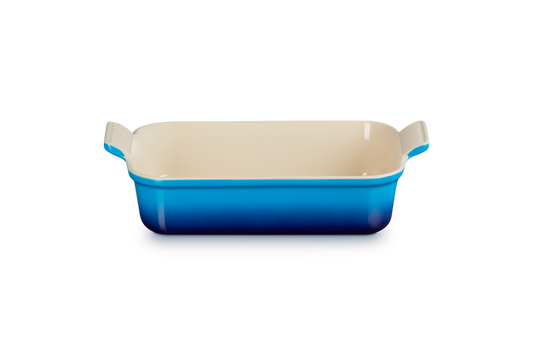 Heritage Rect Dish 26cm Azure Blue