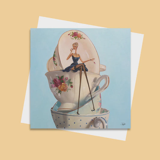 Ladies Card - Tea & A Little Something