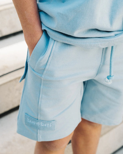 Shorts Front Seam Blue