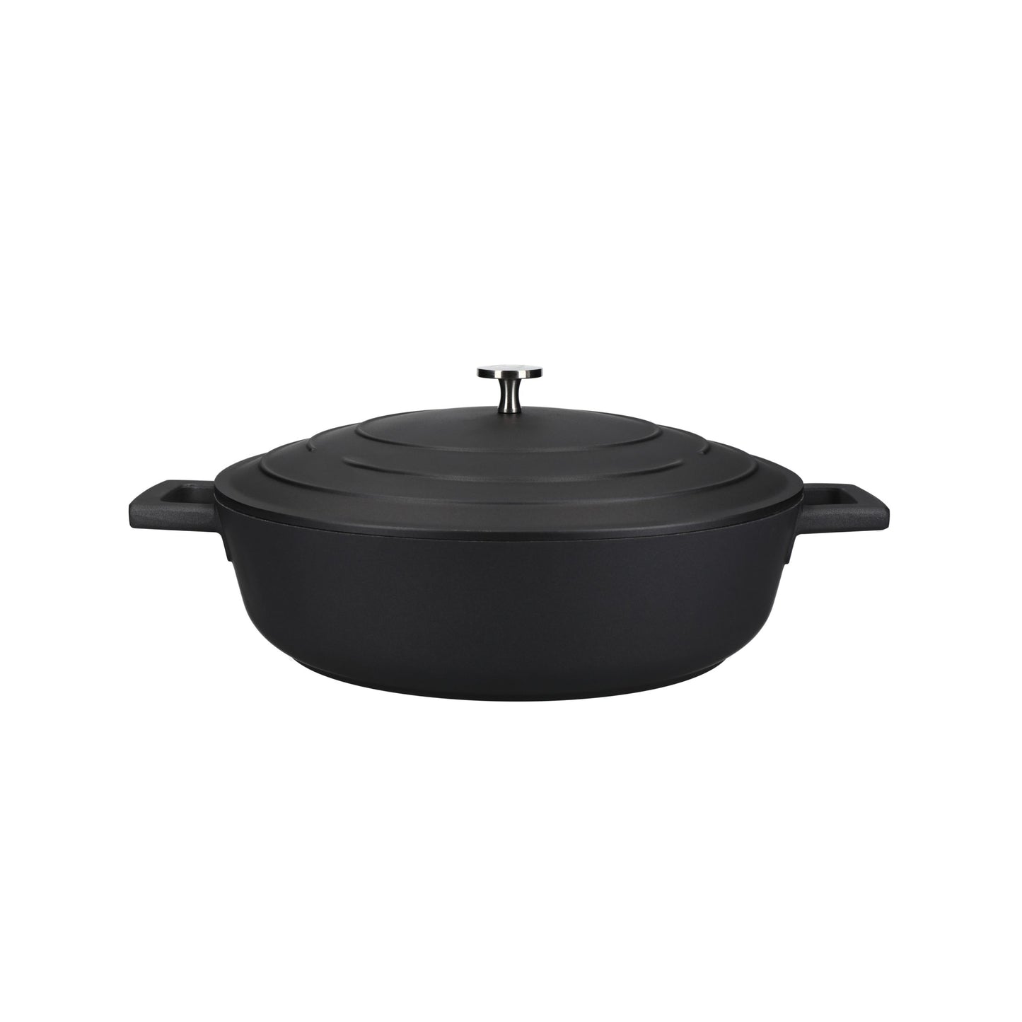 MC Cast Aluminium Shallow Casserole Dish 4L