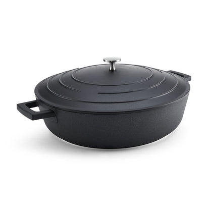 MC Cast Aluminium Shallow Casserole Dish 4L