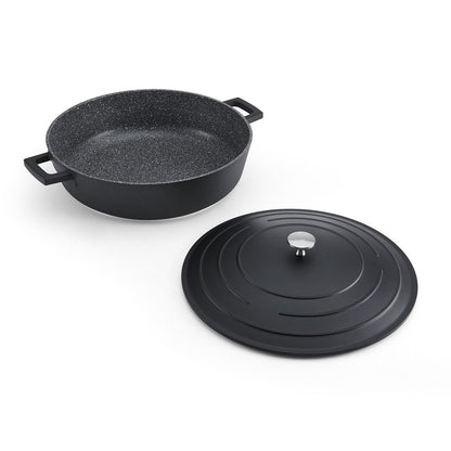 MC Cast Aluminium Shallow Casserole Dish 4L