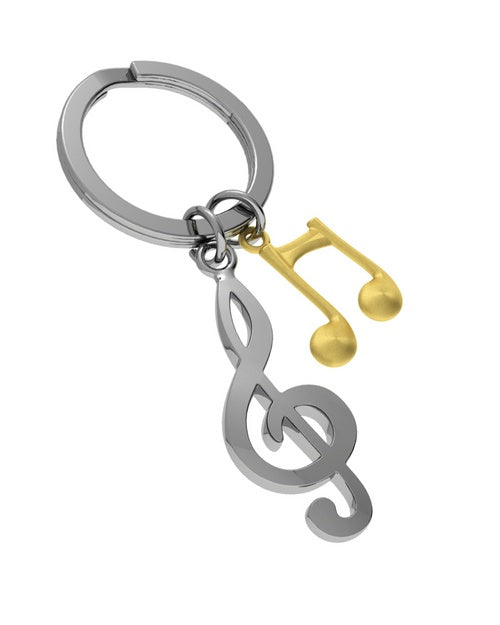 Keychain - Musical Notes