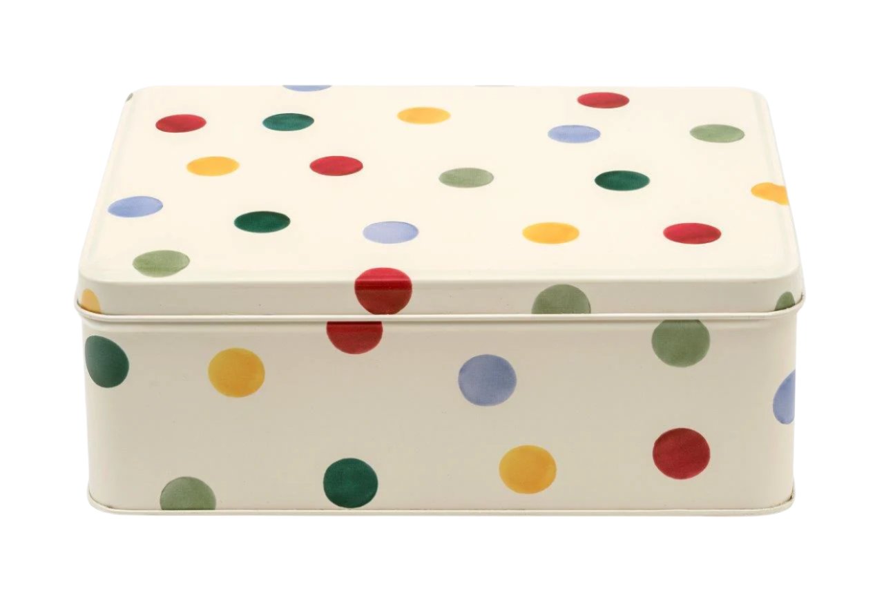 Polka Dot Bakery Tin