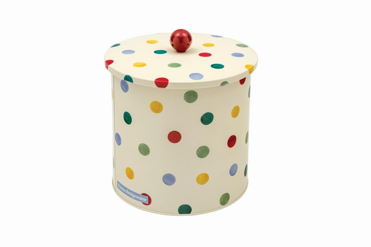 EB Polka Dot Biscuit Barrel