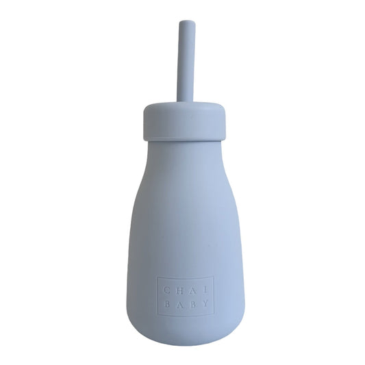 Milk Bottle Blue