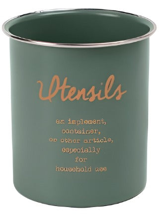 Brenton Utensil Holder Green