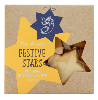 Festive Shortbread Stars