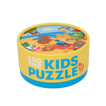 Kids Puzzle Beach Party